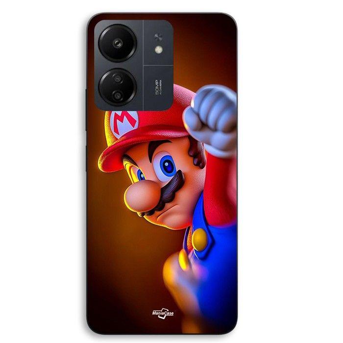 Coque Pour Xiaomi Redmi 13C 4g Super Mario pouvoir Maniacase