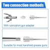 Needle Dispenser Detachable Injector for Tight Spaces Rubber Joint Nipple Straight Nozzle Coupler Grease Tool Accessory