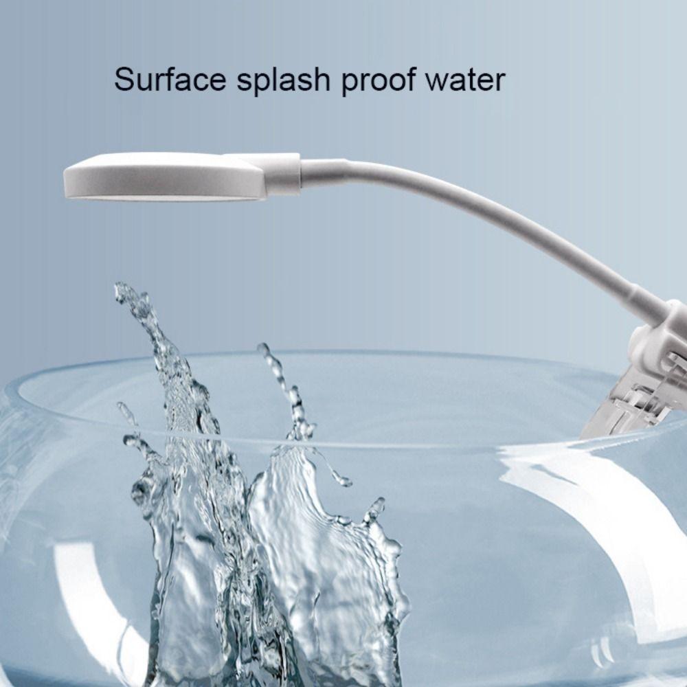 360 ° Rotation Fish Tank Plants Grow Light 5W Fish Tank Small Clip Light  Aquarium