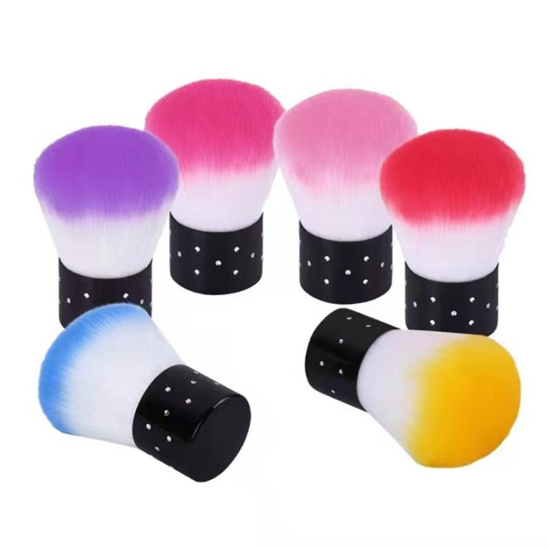 Nail Dust Cleaning Brush With Soft Fibers Comfort Grip Nail Brush For Hand Feet Nail Hygiene And Detailed Cleaning