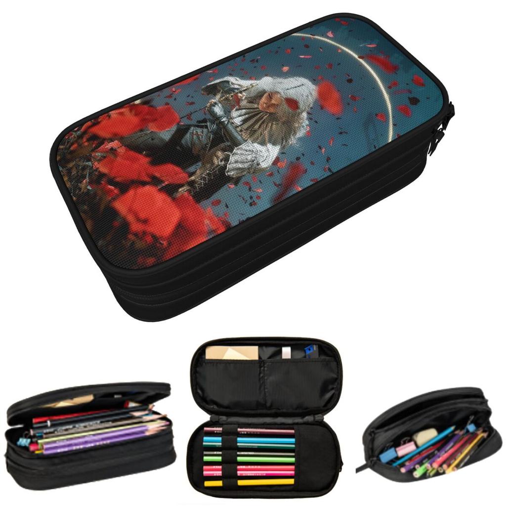 Clair Obscur Expedition 33 Game Pencil Case for Boys Girls Gifts Pen Box Pencil Bag Stationery Supplies Pen Holder Bag