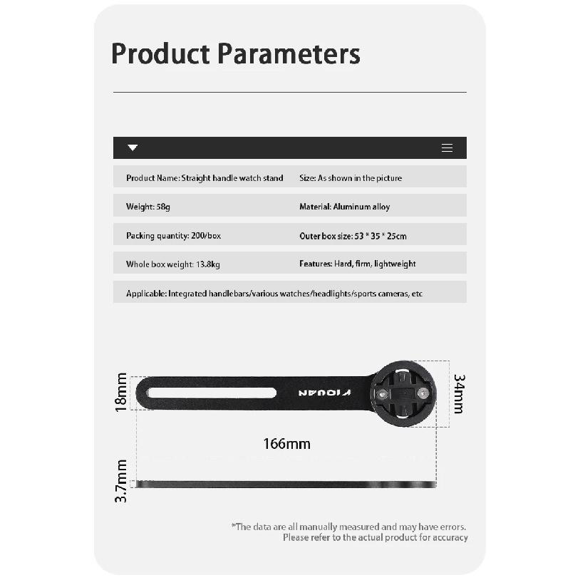 High Strength Aluminum Alloy Bike Computer Holder Ultralight Road Bicycle Speedometer Mount Bike Accessories