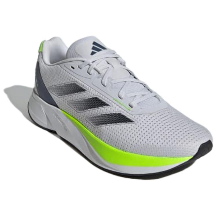 Adidas Duramo Sl Comfortable Versatile Non-Slip Breathable Lightweight Low-Top Running Shoes Unisex Running Shoes Gray Green IF1200