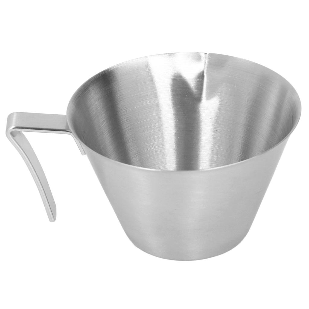 Coffee Measuring Cup Stainless Steel 100 ML Scale Measurer Tool for Milk Tea Drinks