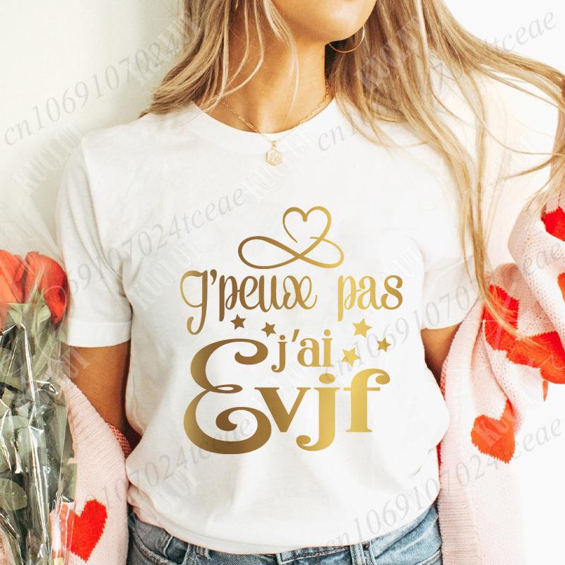Team Bride Tshirt Women Bachelorette Hen Bridal Wedding Party T-Shirts Tees Evjf Future Clothing French Single Farewell Tops