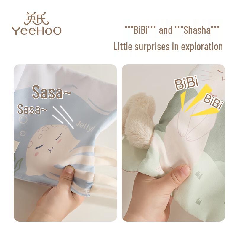 YEEHOO Baby Early Education Cloth Books