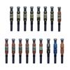 Abafador de Cordas de Guitarra Substituição Abafadores Ajustáveis Tiras Abafadoras de Escala de Guitarra Capa para Cordas de Guitarra
