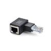90 Degree 270 Degree Up Down Left Right Multi-Angle Rj45 Male To Female Lan