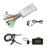 22A Electric Bicycle Conversion Kit JN22A Controller S900 Panel Brake Handle and Thumb Throttle for 500W Motor