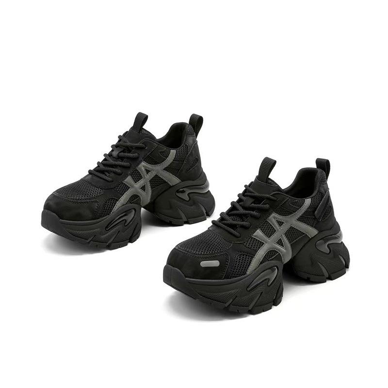 

New retro dad shoes women s autumn platform muffin sneakers women s casual versatile shoes 40