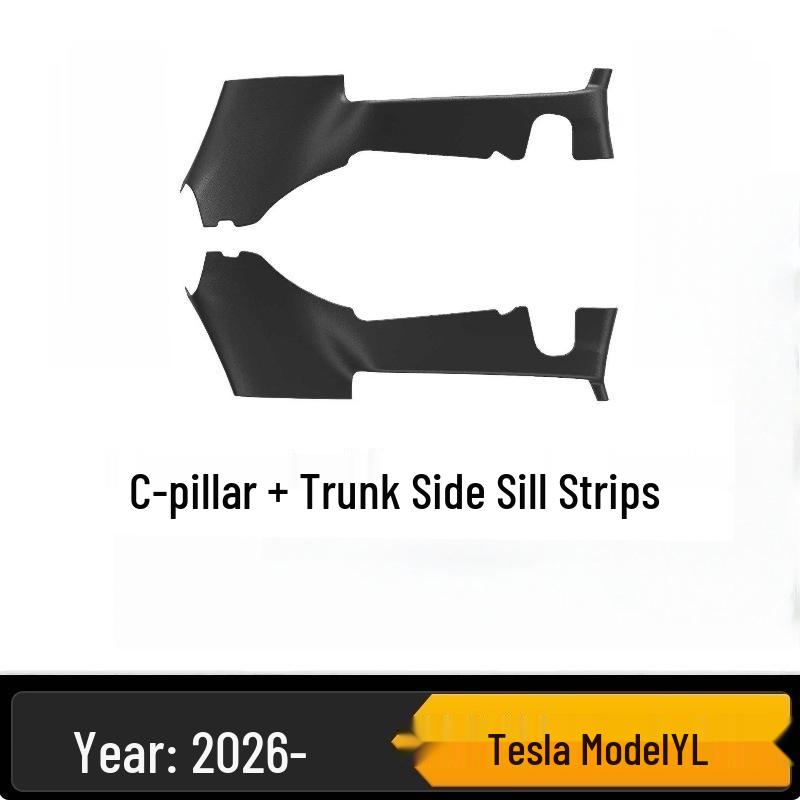 Durable Waterproof TPE Floor Mats for 2025 Tesla Model Y