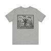 Wax Doll for Devils Mysterious Woodcut Shirt Vintage Voodoo T-shirt Black Magic Tshirt Creepy Unisex Jersey Short Sleeve T-shirt