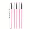 5Pcs/set Silicone Nail Brush UV Gel Polish Tip 3D Image DIY Dotting Polish Brushes Pen Professional DIY Manicure Tools