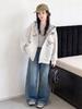 Girls' Spring/Autumn 2026 Stylish Casual Baseball Jacket for Medium and Large Children
