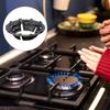 Black Color Wok Rings Anti Skid Pan Stand Wind Shield Cooker Support  Cookers