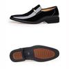 Herrenschuhe Business Hochglanz Lack Slipper Loafers Bequem Lässig Fahrschuh Bootsschuh Herren