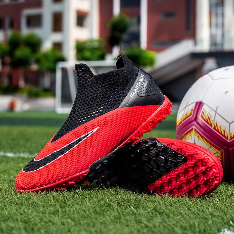 New Football Boots for Men High-quality Soccer Footwear Soccer Cleats Professional Turf Exercise Shoes Ultralight Futsal Match Non-Slip