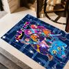 Hunters: Cosmic Quest Floor Rug Office Rug Perfect for Balcony Study Room Game Room Foyer Anti-slip Rug Anime Office Decor