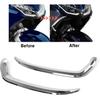 Decoratieve Sierstrip Verticale Ventilatieopening Voorzijde Chroom Accessoires Vervanging voor Honda Goldwing 1800 GL1800 2018-2021 ABS Kunststof Motorfiets Frame Kuip