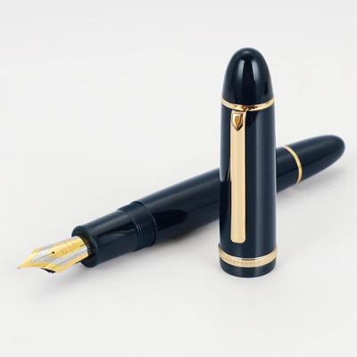 Caneta-tinteiro Jinhao X159 Gold Clip Acrílico Corpo Delicado Laca Iraurita Ponta Fina para Escrita Escritório Escola