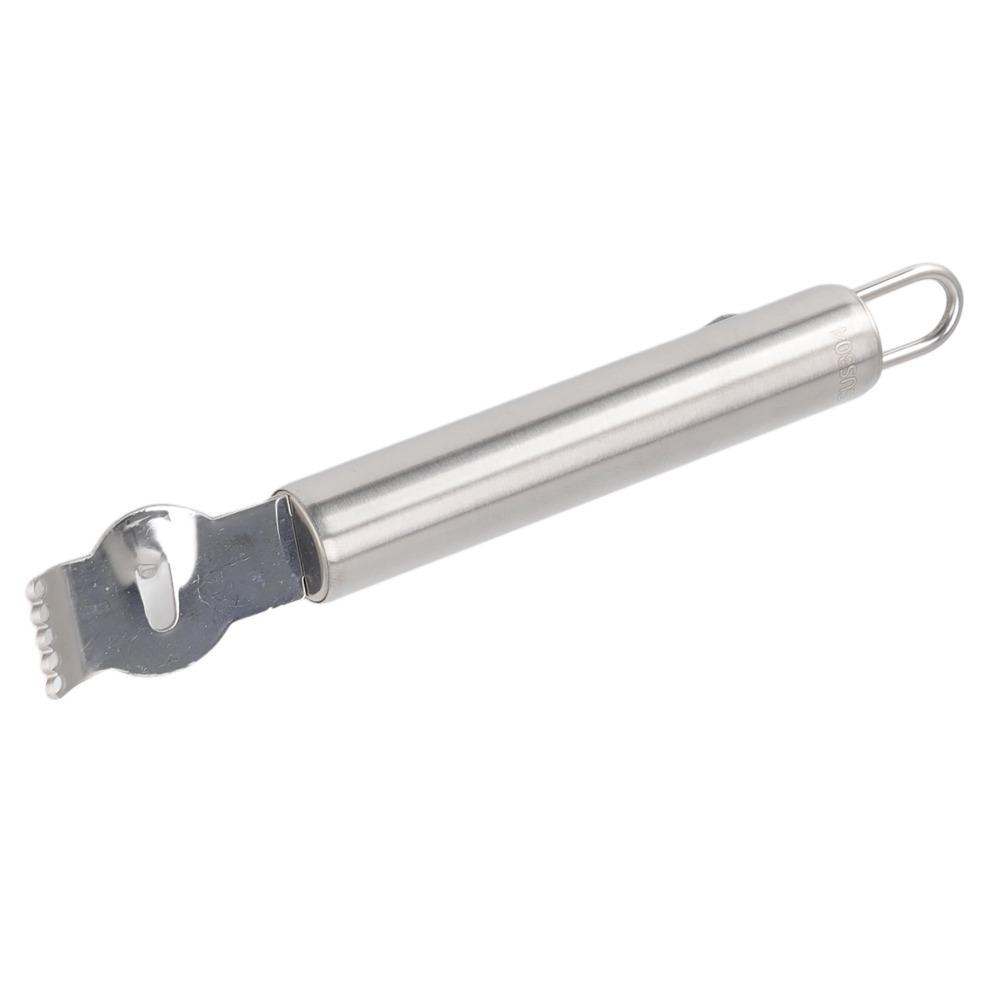 Silver Lemon Zester Stainless Steel Citrus Peeler Fruit Peeling Tools Lemon Peeler  Kitchen