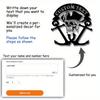 Custom Pirate Skull Anchor Metal Wall Art, Nautical Home Decor Personalized Family Sign