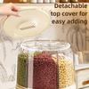 360° Rotating Kitchen Rice Bucket,split Type Sealed Jar,moisture-proof,insect Proof,grain Miscellaneous Grain Storage Container