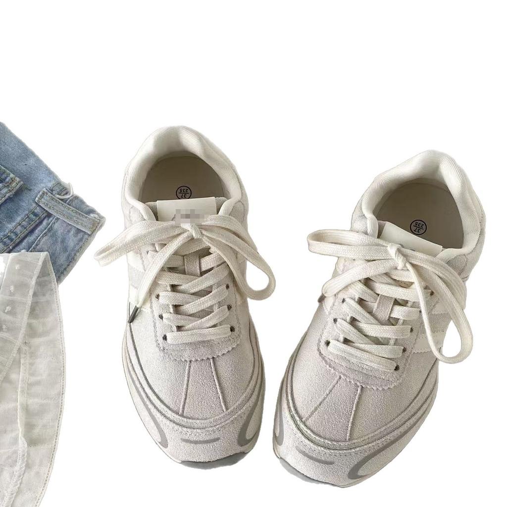 Versatile Students Low-top Little White Shoes Children's Autumn New Platform Running Sports and Leisure