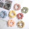 8PCS Hair Scrunchies Classic Plaid Elastic , Ponytail Holder Bands for Women Lady Dressing
