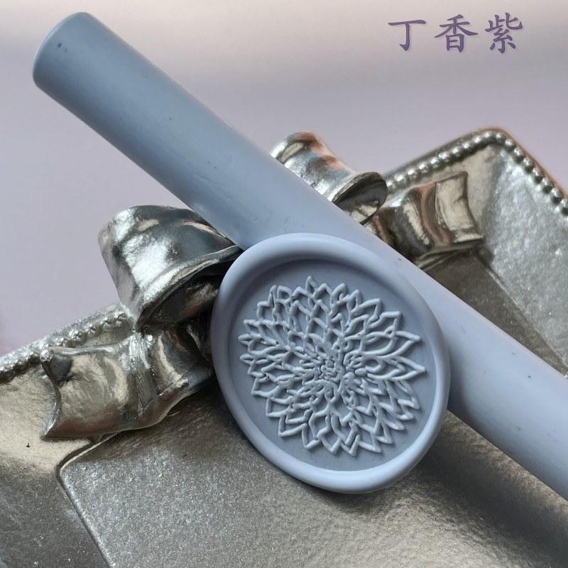 

10pcs Macaron Multi-color Handmade Lacquer Wax Stick Cylindrical Matte Surface Tasteless Diy Invitation Card Gift Wax Seal