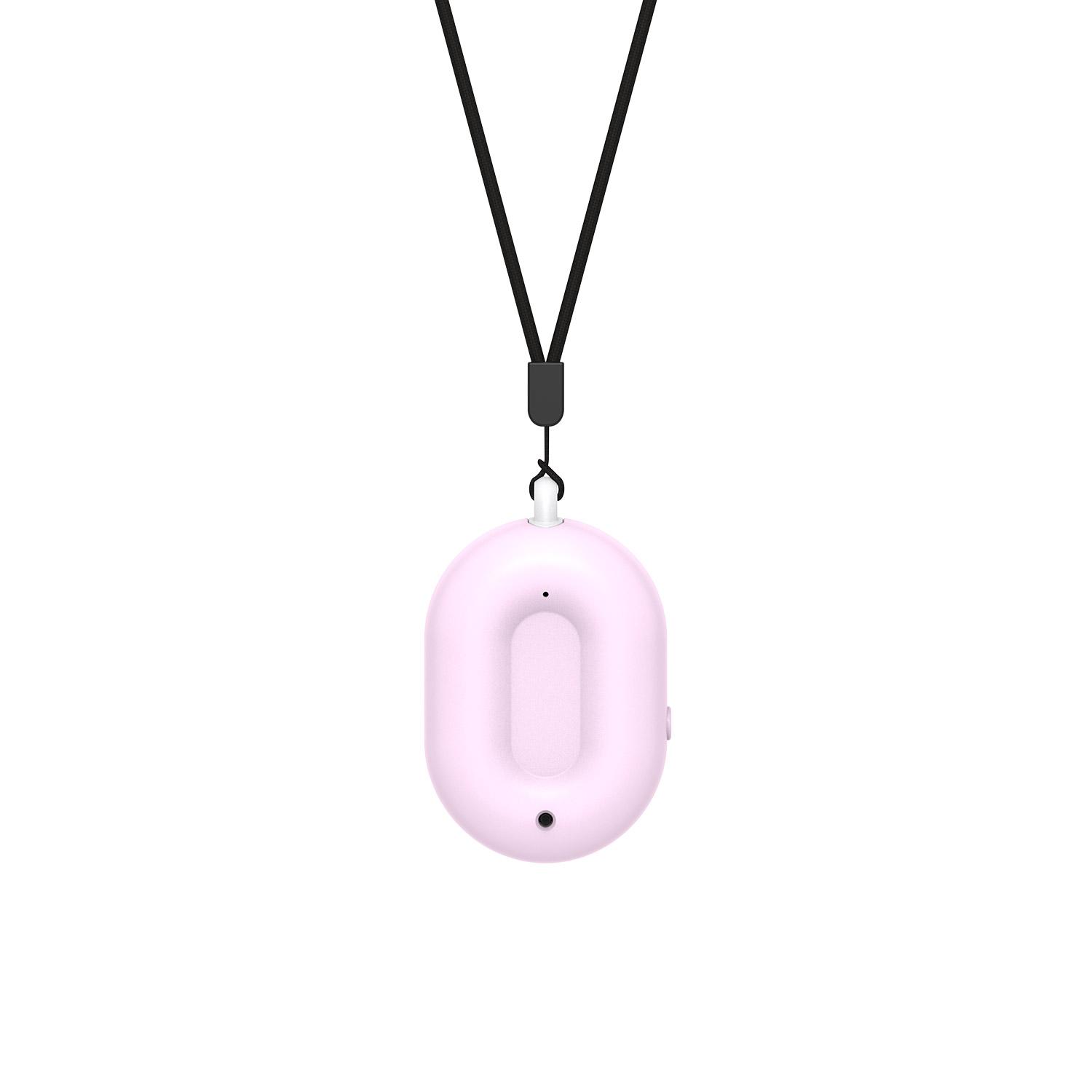 

Portable Personal Air Purifier Necklace, Mini Wearable Negative Ion Generator, Rechargeable Air Cleaner for Home, Car, Office, Travel and Outdoor Use розовый