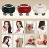 Scalp Massager Portable Electric Head Massager with 3 Massage Mode and 4 Massage Heads Handheld Head Massager for Body