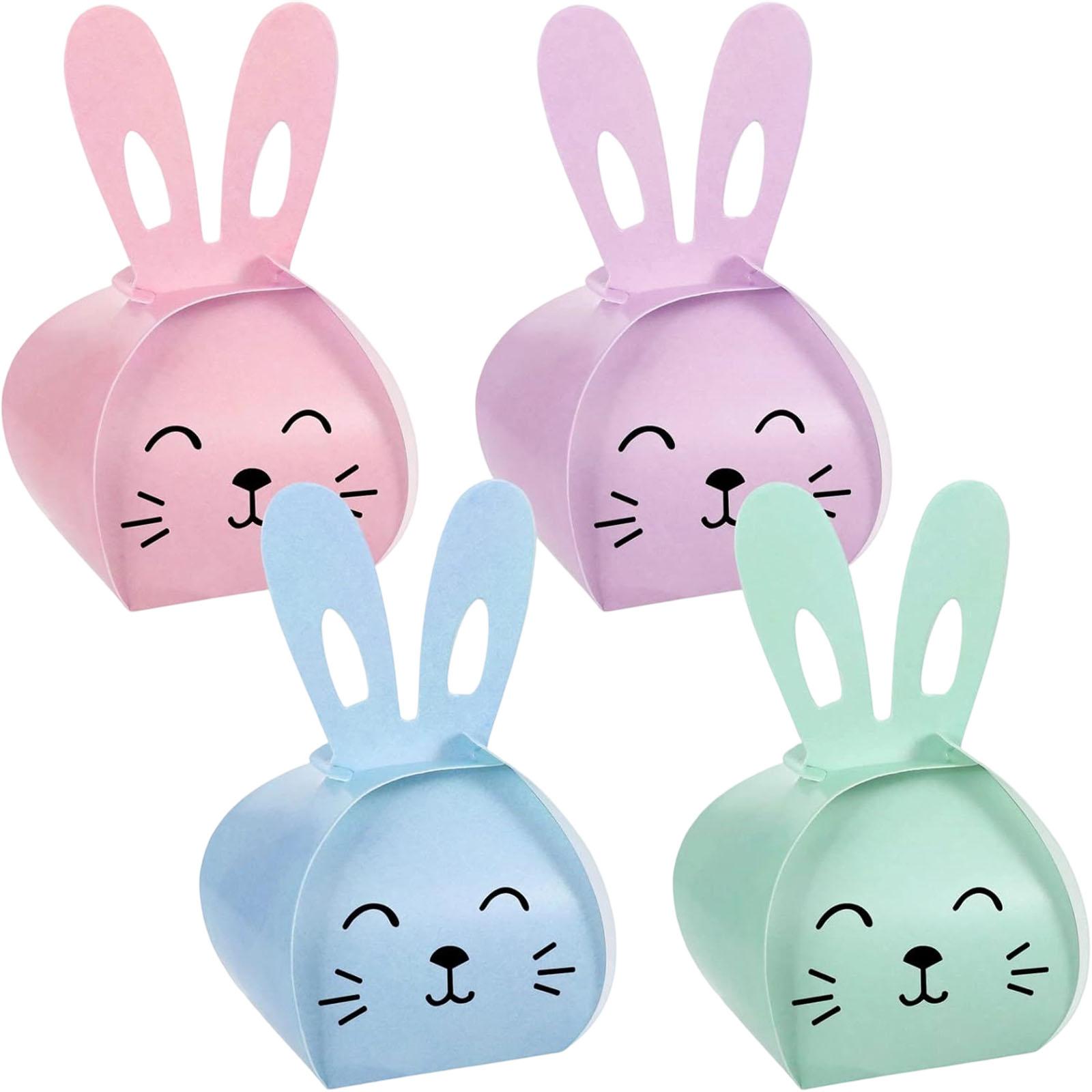 

Пасхальные креативные мультяшные кролики Подарочная коробка для конфет One Size розовый