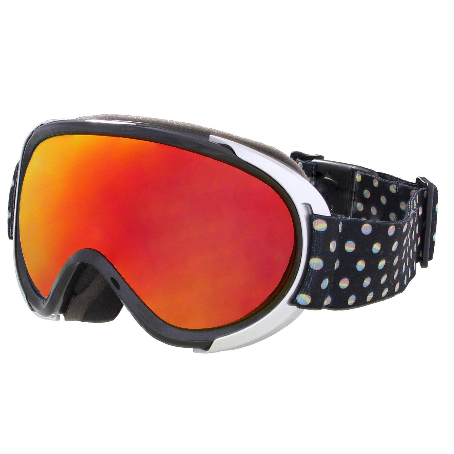 

North Peak Goggles for Snowboarding and and Spherical UV Water BK Skiing, Men s Women s [Double Lens, Lens, Protection, Anti-Fog, Repellent] NP-3644 чорний