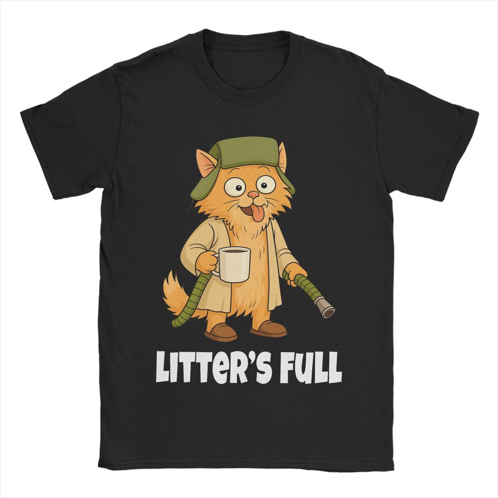 Litter's Full Letter T Shirt for Men 100% Cotton Casual T-Shirts Crew Neck Merry Christmas Tee Shirt Short Sleeve Clothes Party