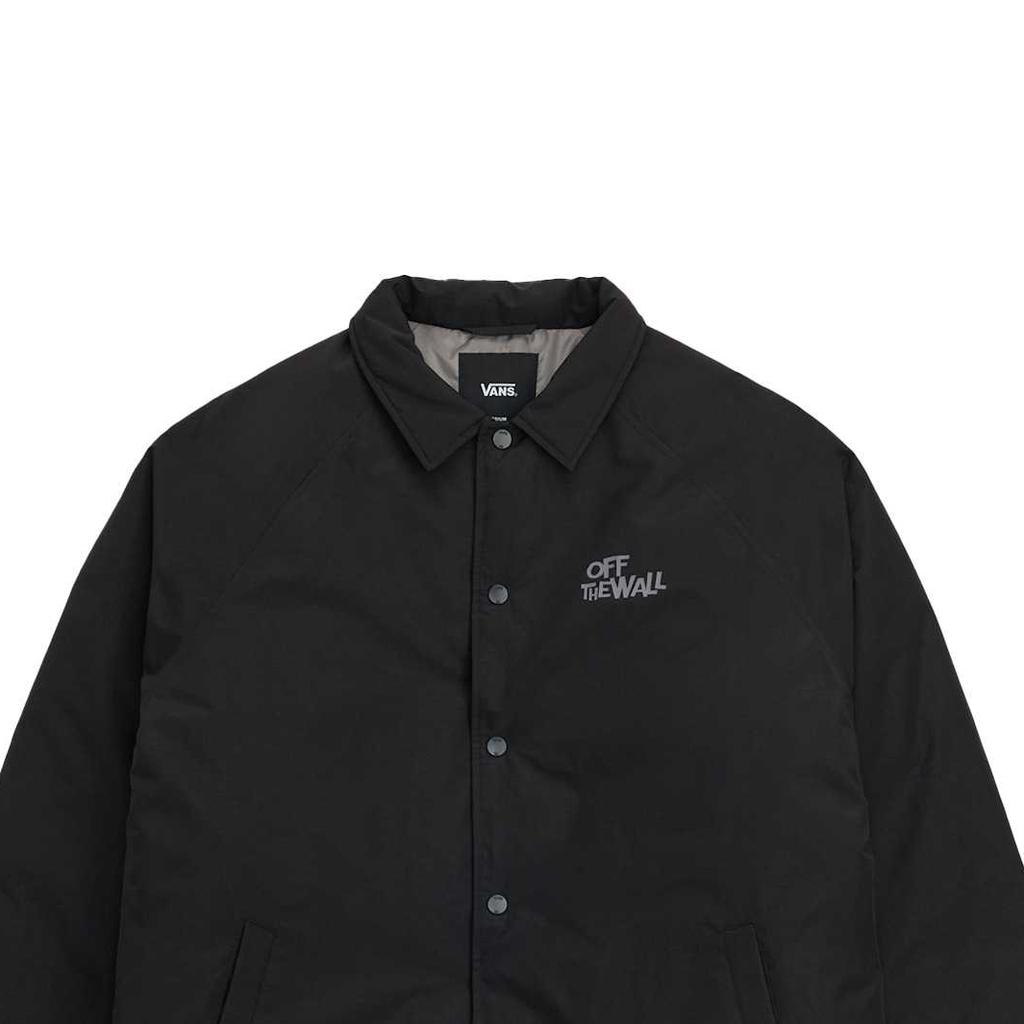 Vans X Yusuke Hanai Solid Color Polo Collar Skin-Friendly Comfortable Jacket Unisex Jacket VN000TRKBLK