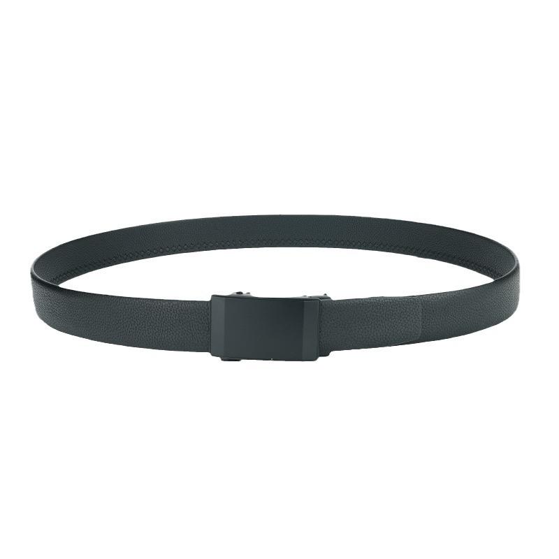 Men's Belt Business Simple and Versatile Automatic Buckle Belt Belt
