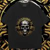 Toppar Lös Oversized Rundhals T-shirt Amerikansk Retro Herr Dam T-shirt Klassisk Kreativ Casual T-shirt Bekväm Rapper T-shirt