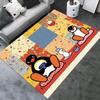 Pingu Pinguin Teppich Teppich für Wohnzimmer Schlafzimmer Haus Sofa Dekoration, Kinder spielen Rutschfeste Bodenmatte