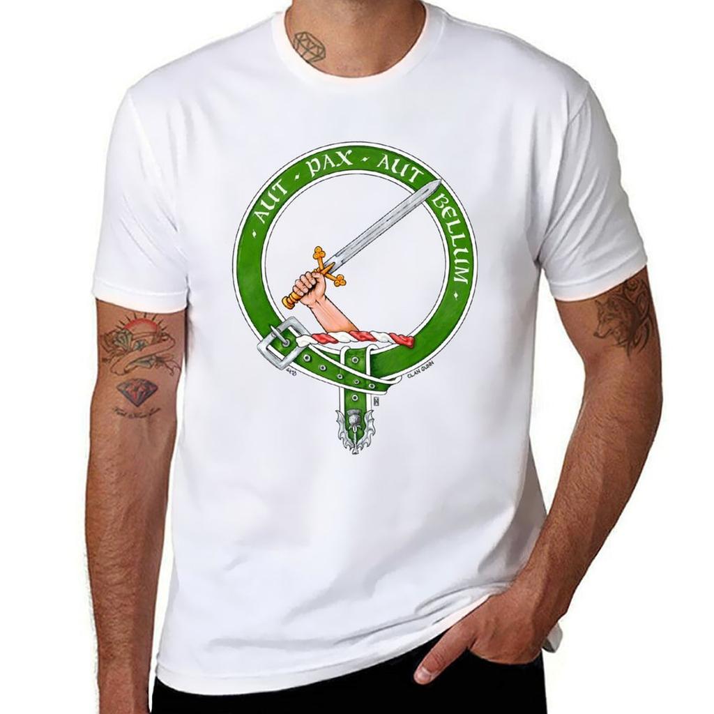 Clan Gunn Scottish Crest Tshirt T Shirts For Unisex Graphic Funny Tshirt