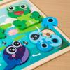 Baby Toy Wooden 3D Puzzle Toys Life Cycle Puzzle Cartoon Jigsaw For Children Baby Early Educational Intelligent Gifts for Kids