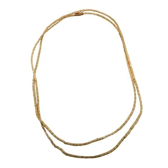 Holy Tulsi Kanthi Mala 2 Round I ISKCON Tulsi Mala I Wood chain for Men & Women