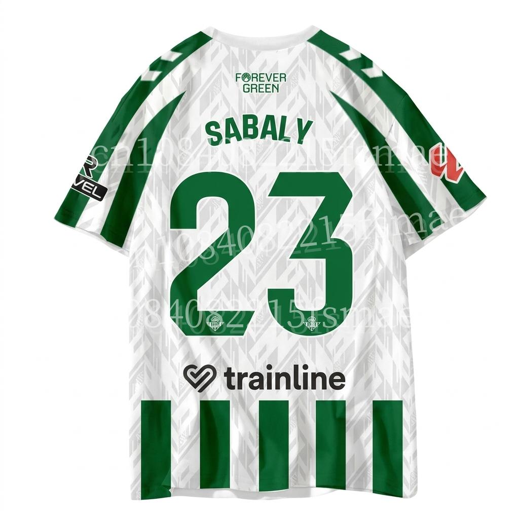 MDHAO xin nan zhuang  3D txu 2026 Heren Groen Wit Gestreept Voetbalshirt Korte Mouw Sneldrogend Voetbalshirt Ademend Sport T-shirt Team Training Uniform 5XL
