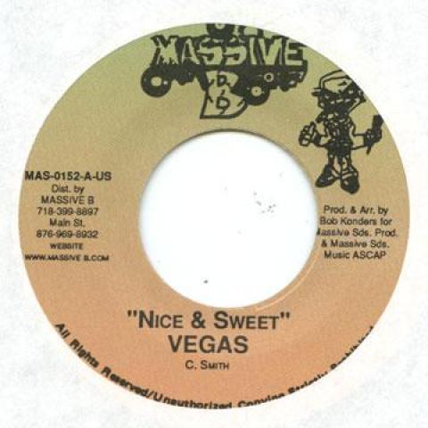 

7inch Record MR VEGAS - Nice & Sweet Massive B 1998 US Reggae, Ska & Dub
