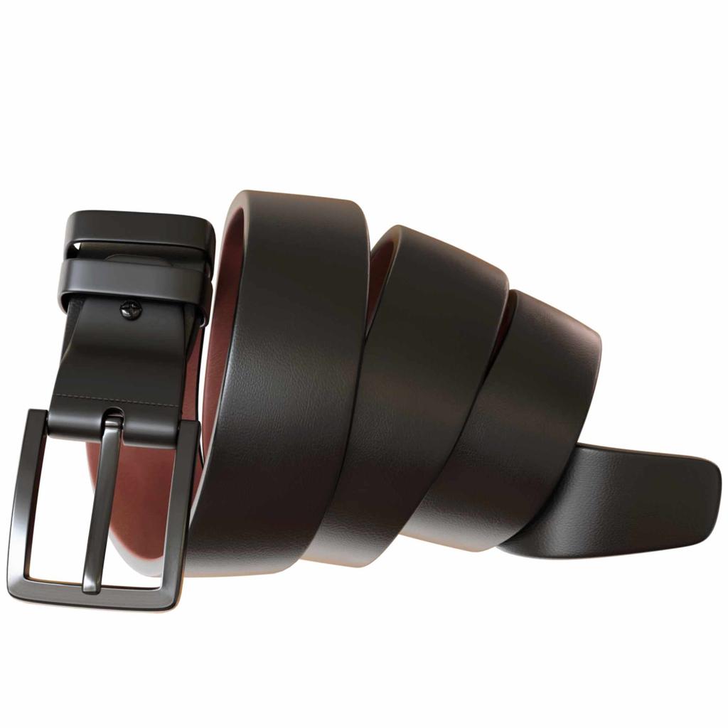 Modern Men's Belt Made of Robust Leather