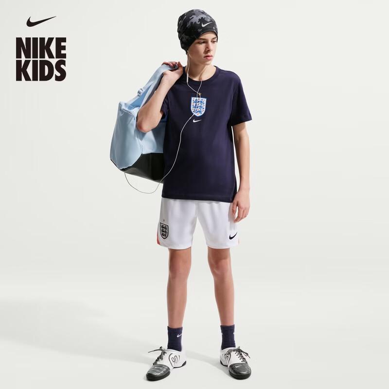 Nike 2026 England Home Fan DRI-FIT Youth Football Shorts 140 S