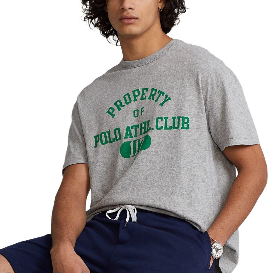 Polo Ralph Lauren Logo Buchstabenaufdruck Baumwolle Rundhals Kurzarm T-Shirt Herren T-Shirt MNPOTSH1N821202-020