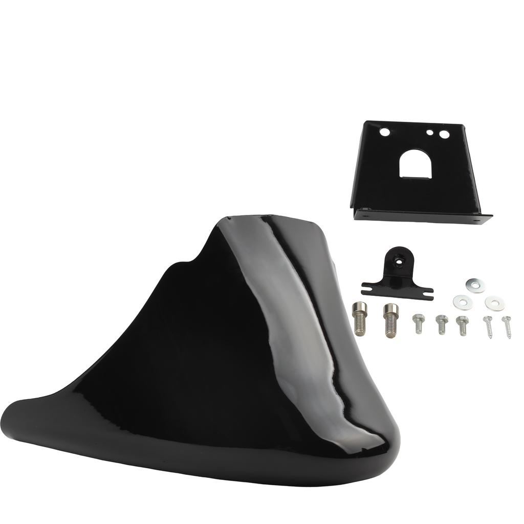 Black Motorcycle Motocross Front Bottom Spoiler Mudguard Protective Cover Air Dam Chin Fairing For Harley Sportster XL883 1200