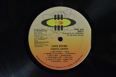 LP Record VARIOUS  Love Fever VPRL1248 VP Records 1992 US Reggae Ska  Dub Used