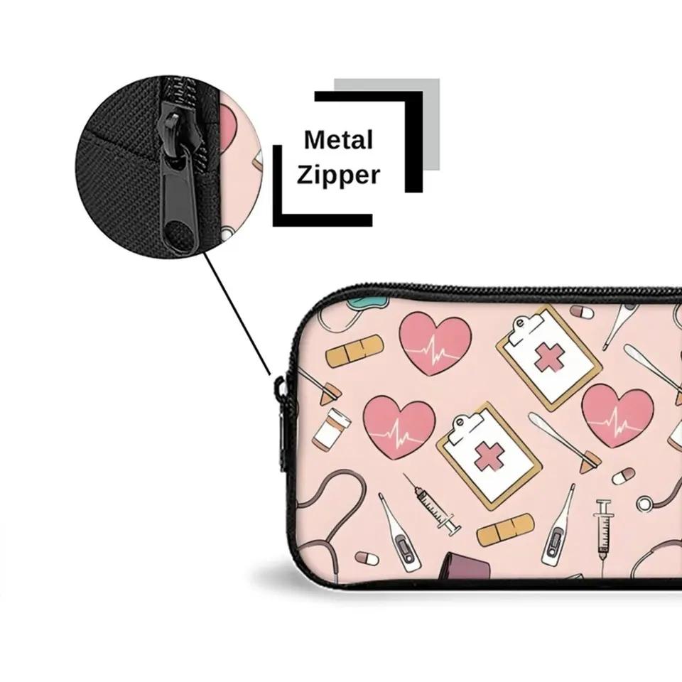 Medical Care Print Single Layered Pencil Case for Boys/Girls Best Gift Cartoon School Supplies Children